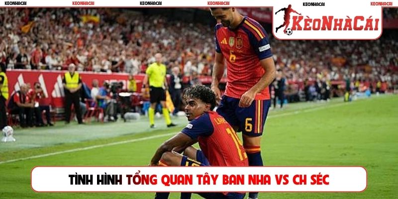 Tình hình tổng quan trận đấu của Tây Ban Nha vs CH Séc
